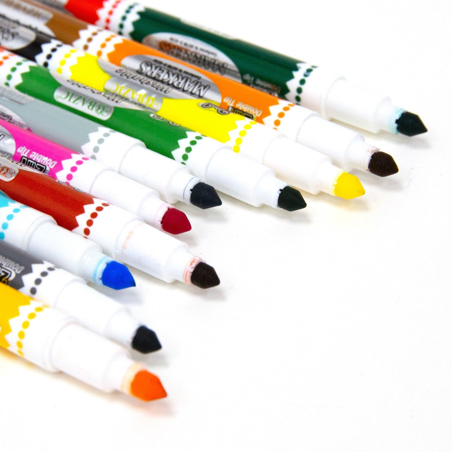 8 Double-Tip Washable Markers