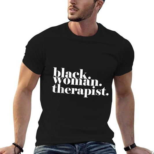 Black Woman Therapist, Black Counselor, Black Therapist Quick-drying T-Shirt