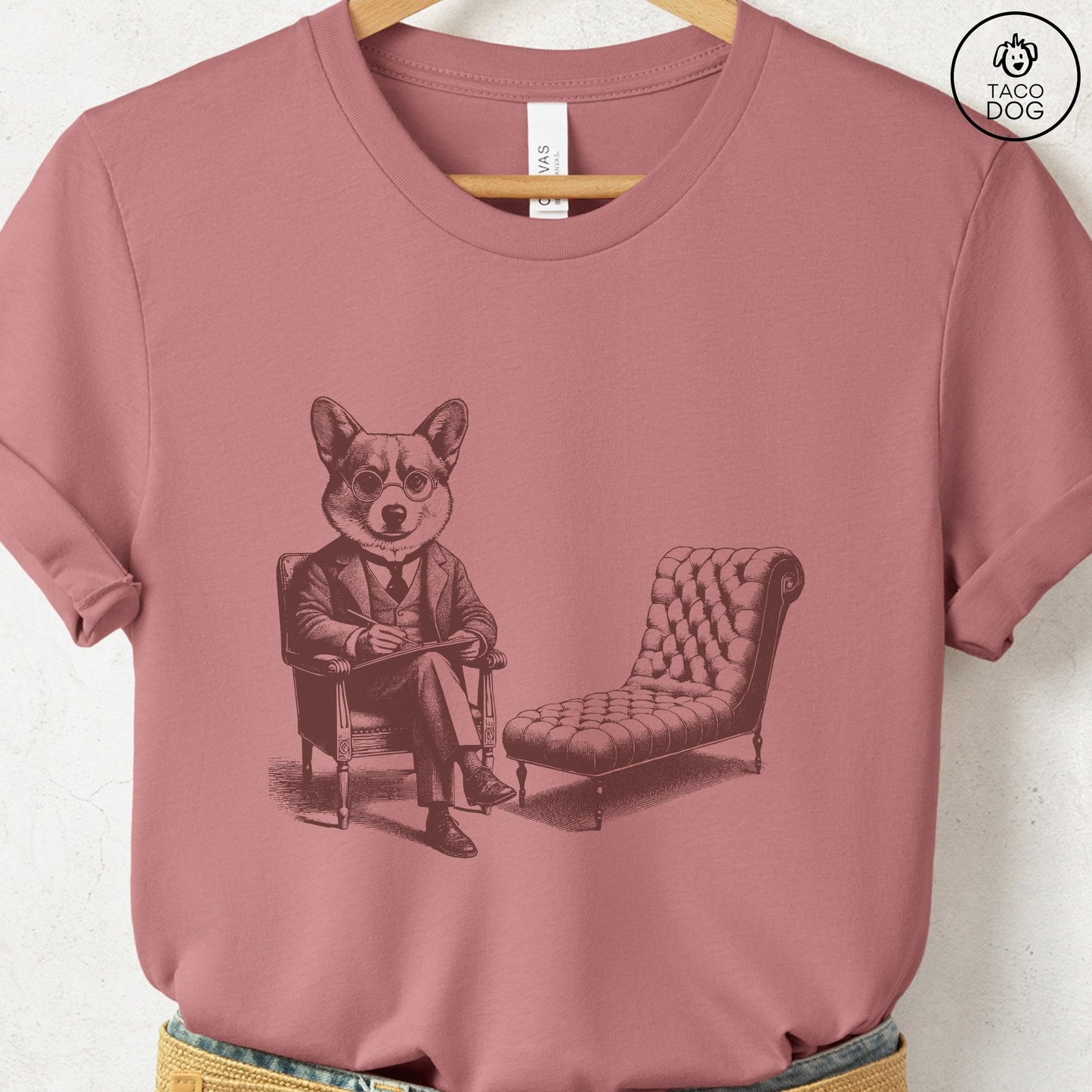 Corgi Therapy Dog T-Shirt