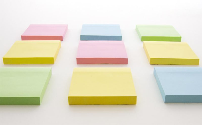 100 Ct. 3" X 3" Stick On Note (12/Shrink) - Sticky Notes