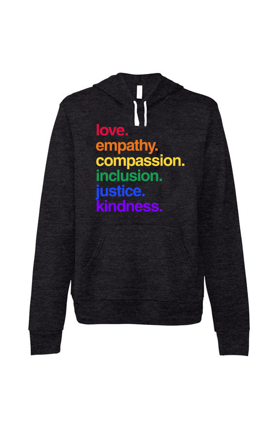 'Kindness Is' Pride Pullover Fleece