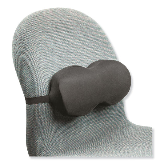 Alera Lumbar Support Memory Foam Backrest, 13.5 x 3.46 x 6.34, Black