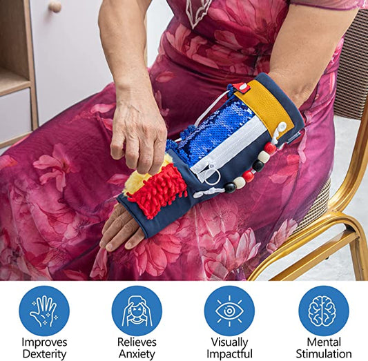 Fidget and Sensory Sleeve for Adults with Dementia & Alzheimer's