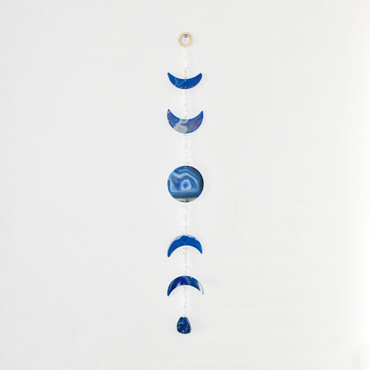 Agate Moon Phase Wall Hanging