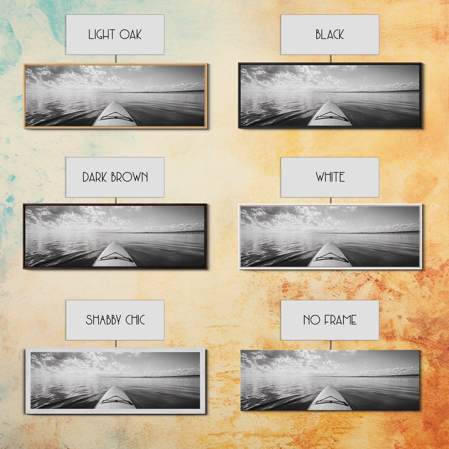 Paddleboard Ocean View, Tranquil Water Scene, Minimalist Adventure, Canvas Print, Coastal Wall Art, Calming Decor, Bedroom Zen Style