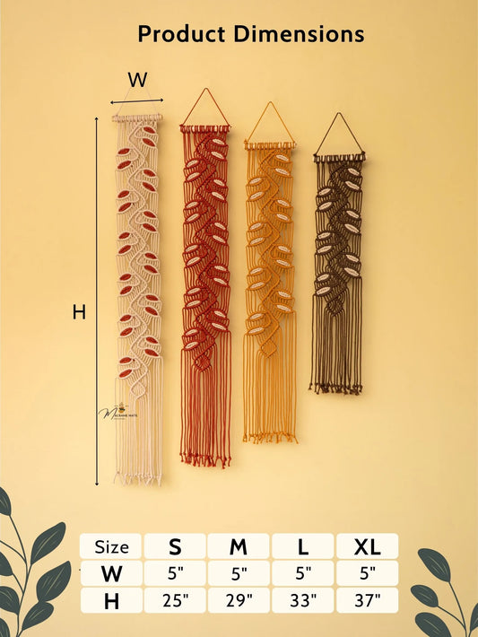 Vesta Earth Macrame Wall Hangings