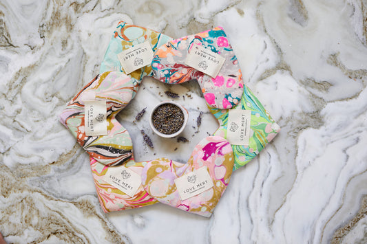 Eye Love Pillow - Lavender and Flax