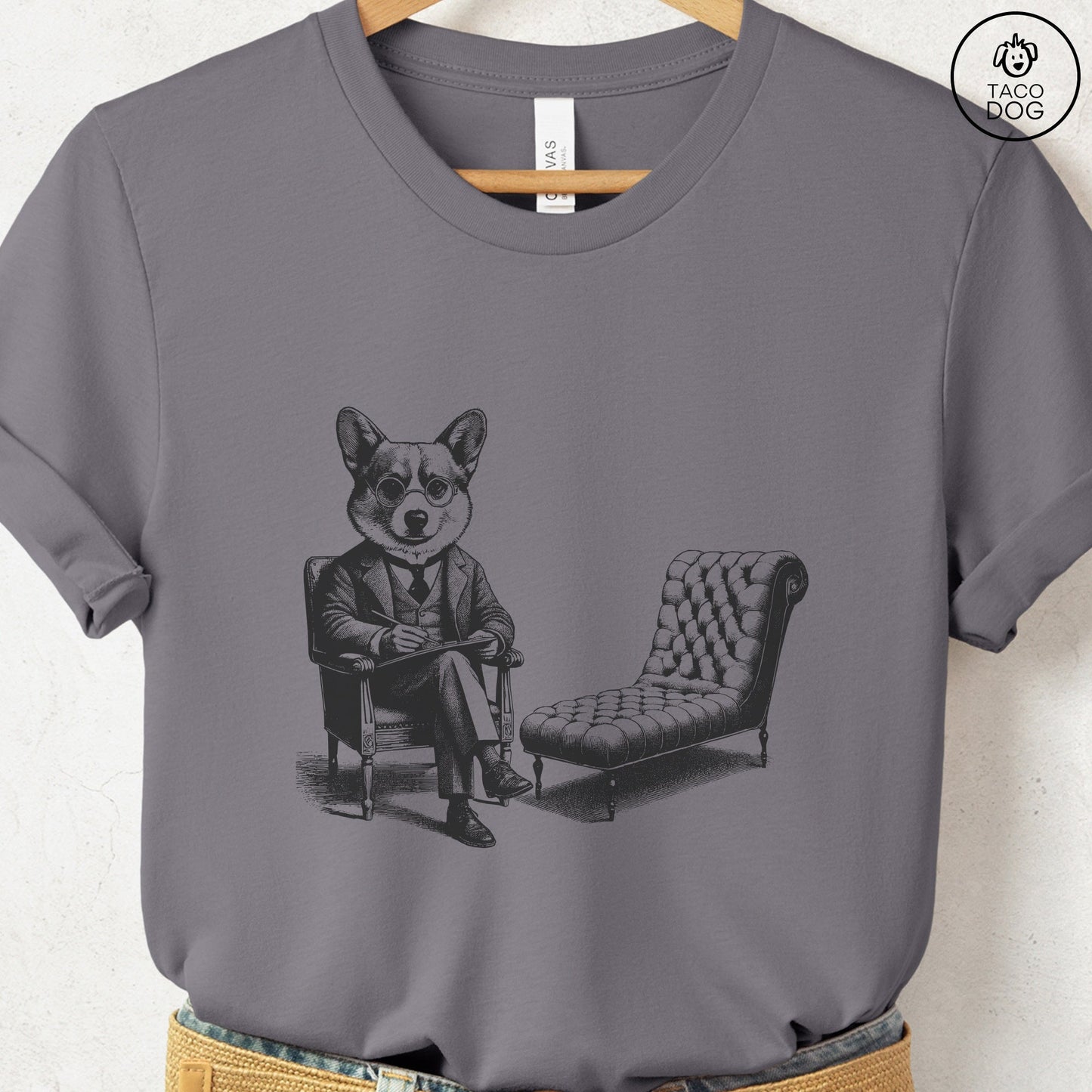 Corgi Therapy Dog T-Shirt