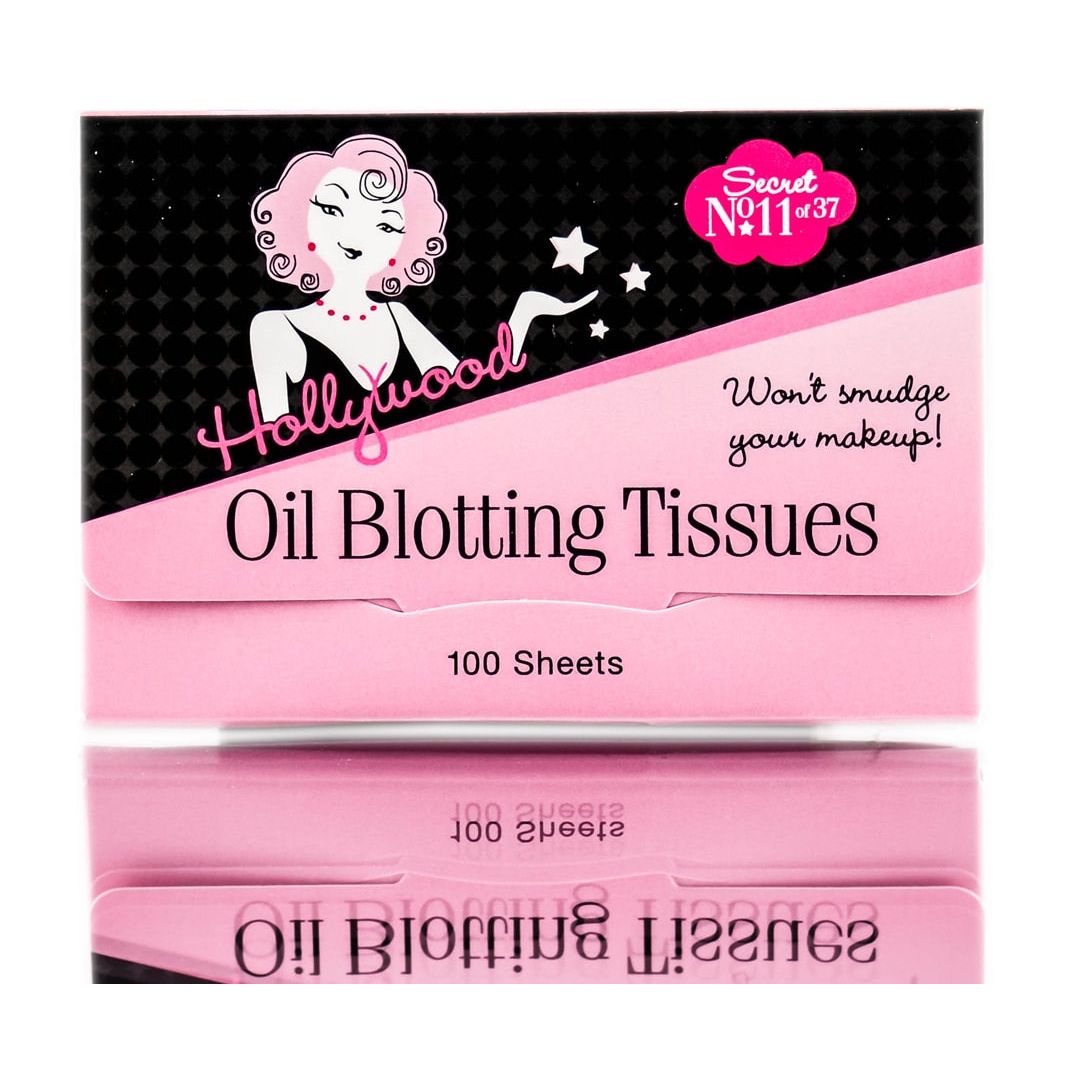 Hollywood Fashion Secrets Oil Blotting Tissues, 100 Sheets