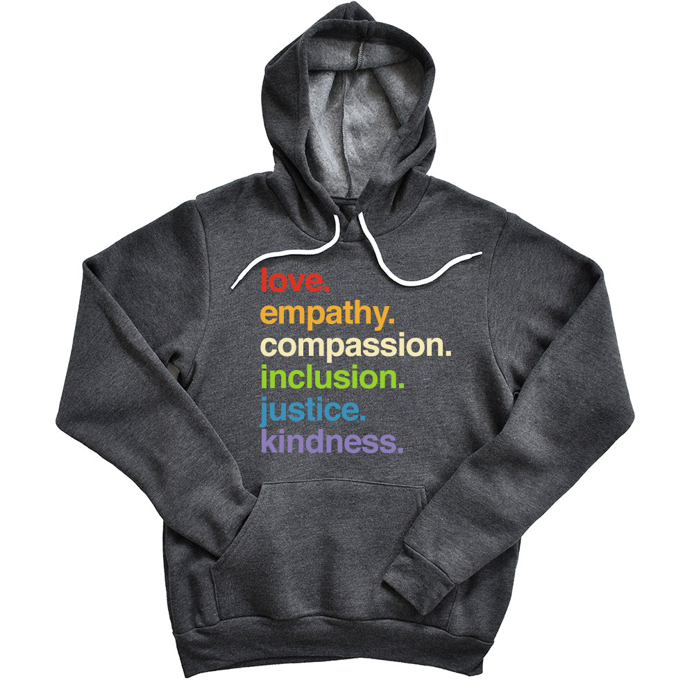 'Kindness Is' Pride Pullover Fleece