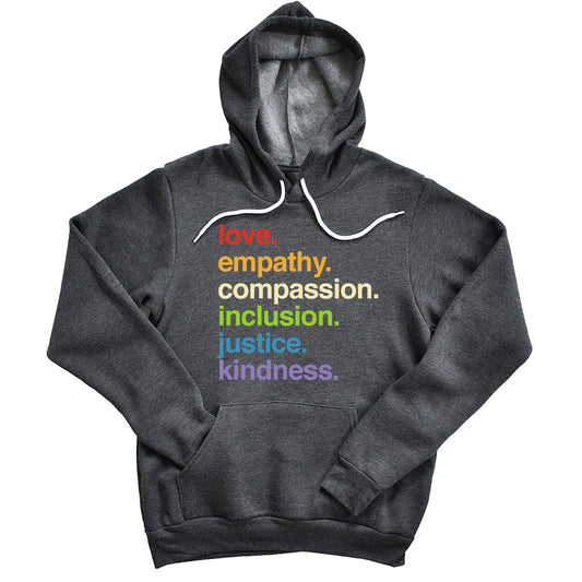 'Kindness Is' Pride Pullover Fleece