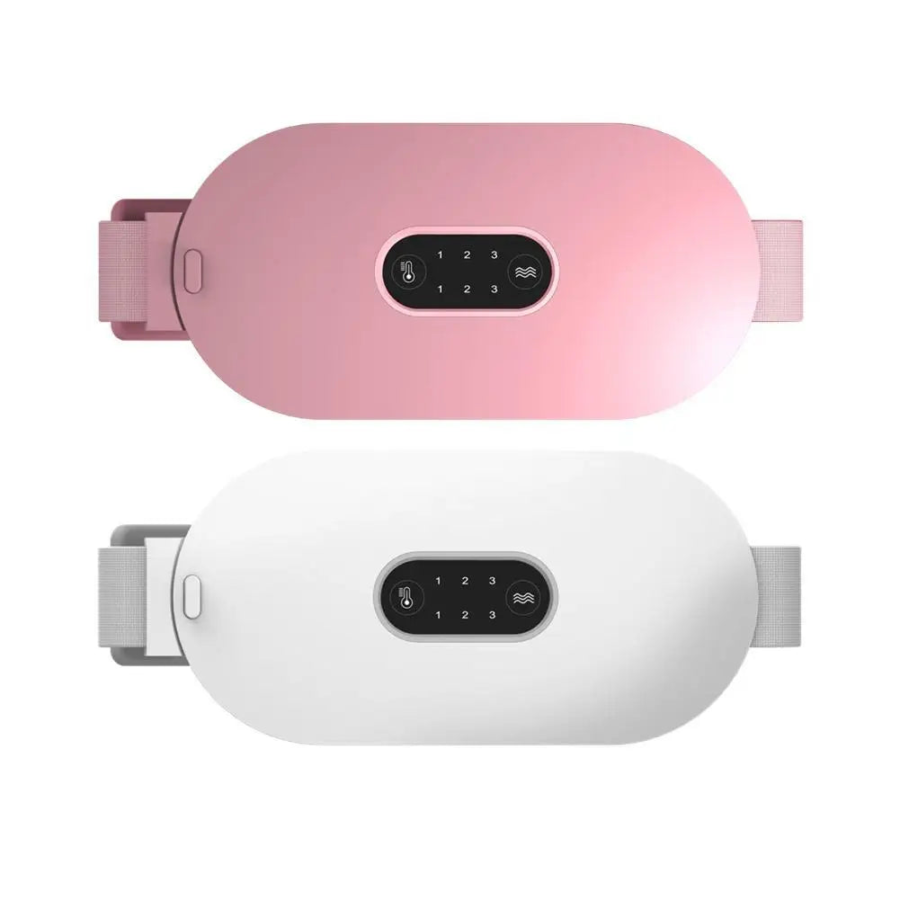 Uterus Warming Belt Warm Temperature Adjustable Treasure Heating Waist Protection Hot Compression Vibration Belt
