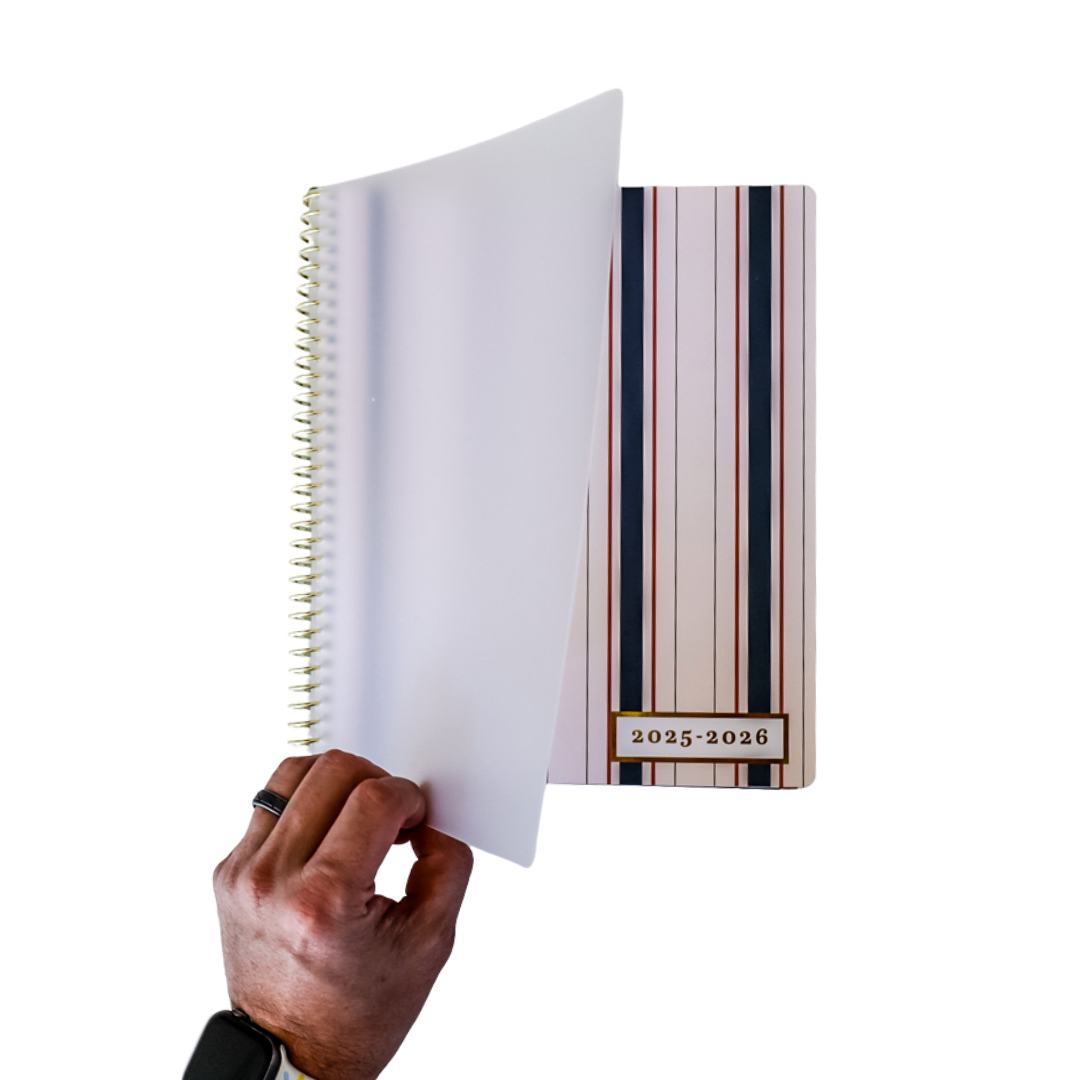 Gimme Stripes WEEKLY Everyone™ Planner by BERTEAU & Co.