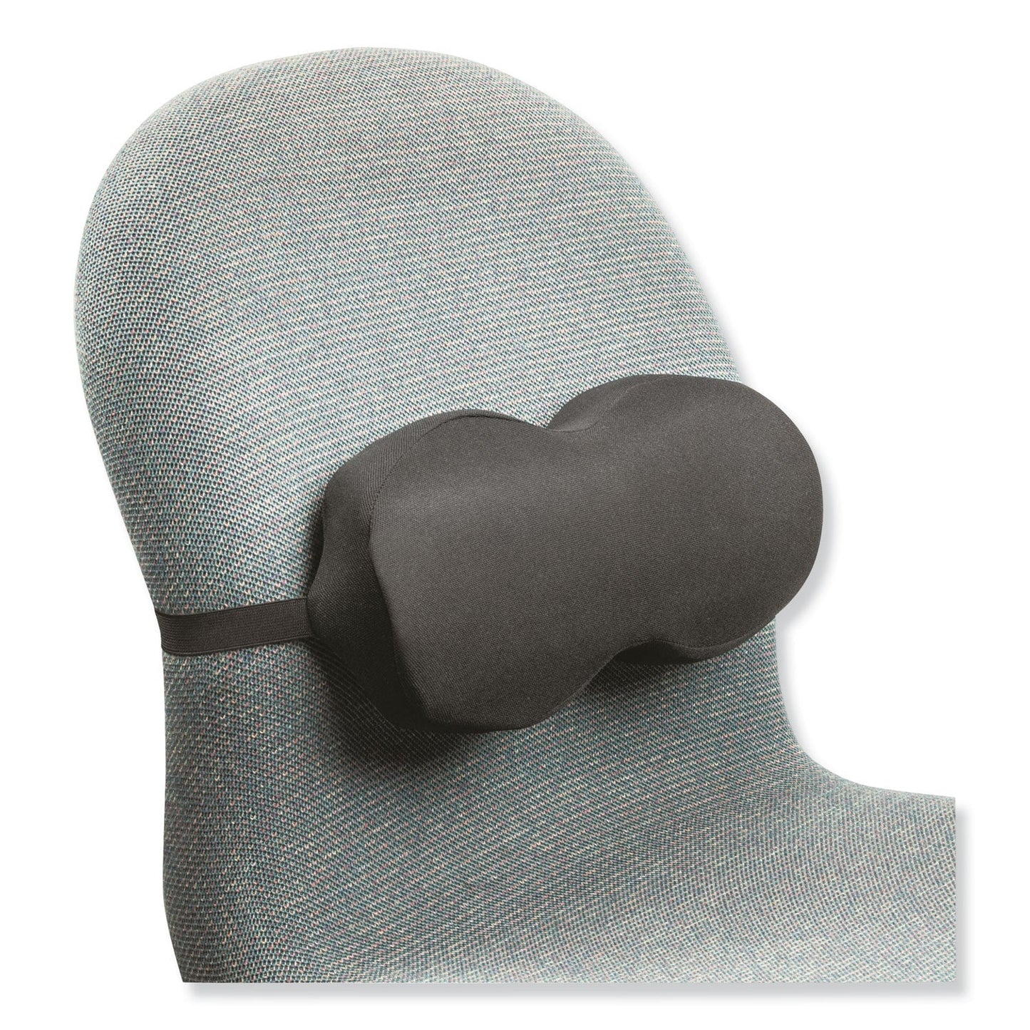 Alera Lumbar Support Memory Foam Backrest, 13.5 x 3.46 x 6.34, Black