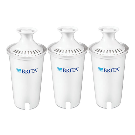 Brita Water Filter Pitcher Advanced Replacement Filters, 3/Pack