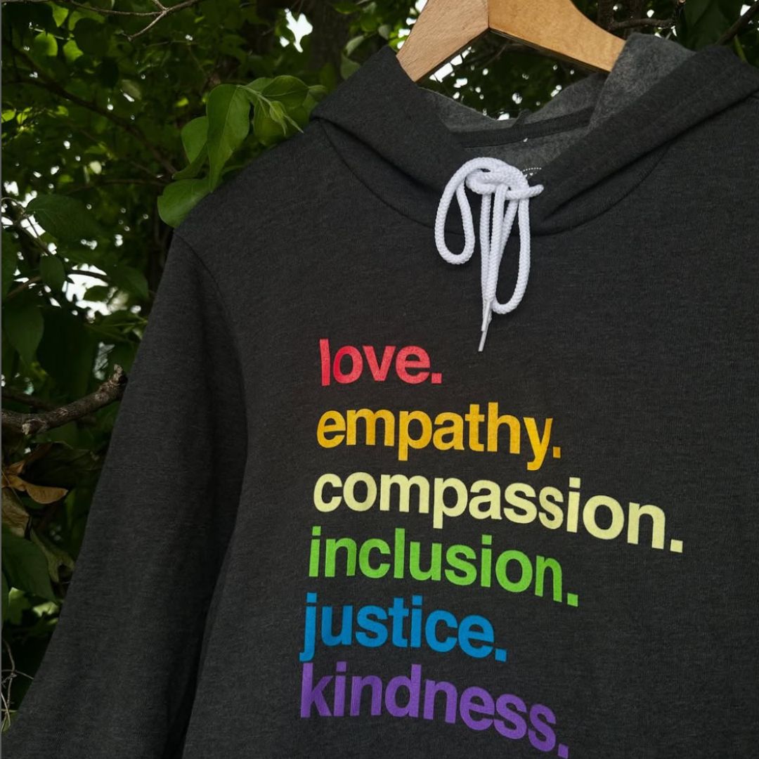 'Kindness Is' Pride Pullover Fleece