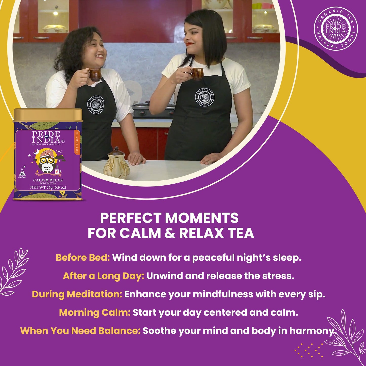 Calm & Relax - Bedtime Tea Bags