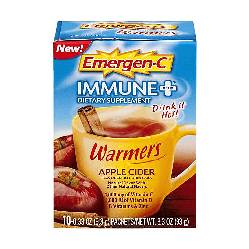 Emergen-C Immune+ Apple Cdr Pckt