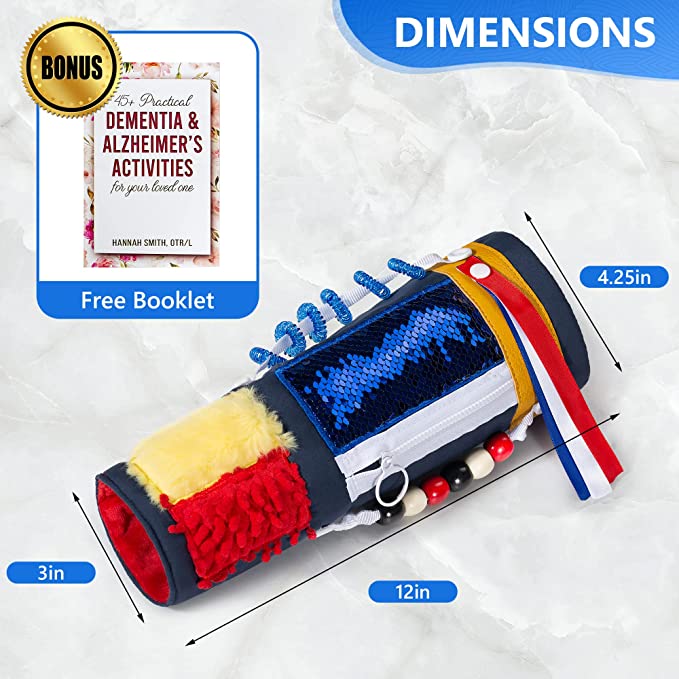 Fidget and Sensory Sleeve for Adults with Dementia & Alzheimer's