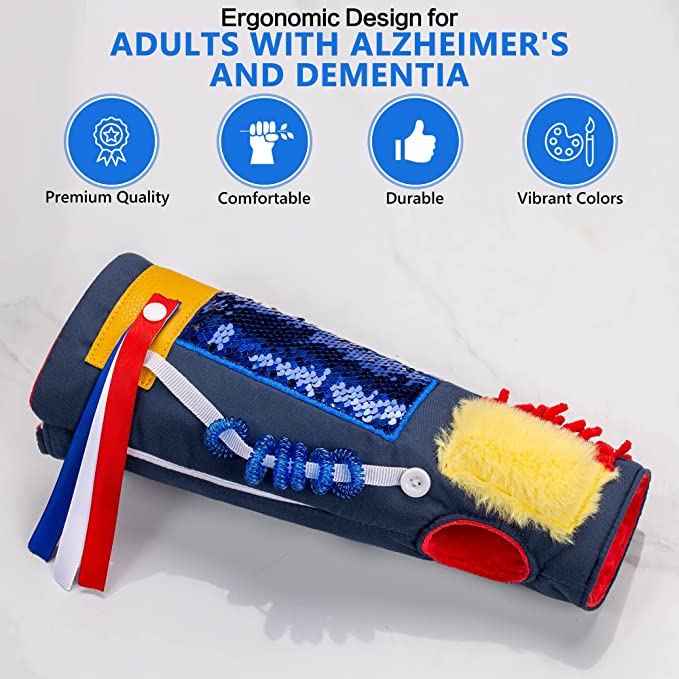 Fidget and Sensory Sleeve for Adults with Dementia & Alzheimer's