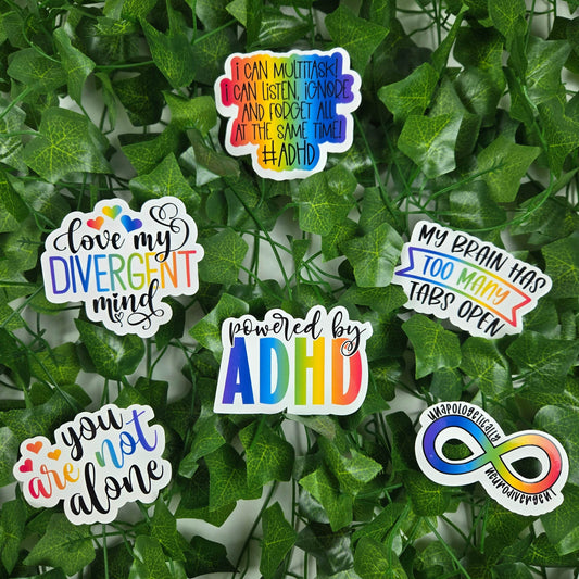 Neurodivergent Series 2 Stickers