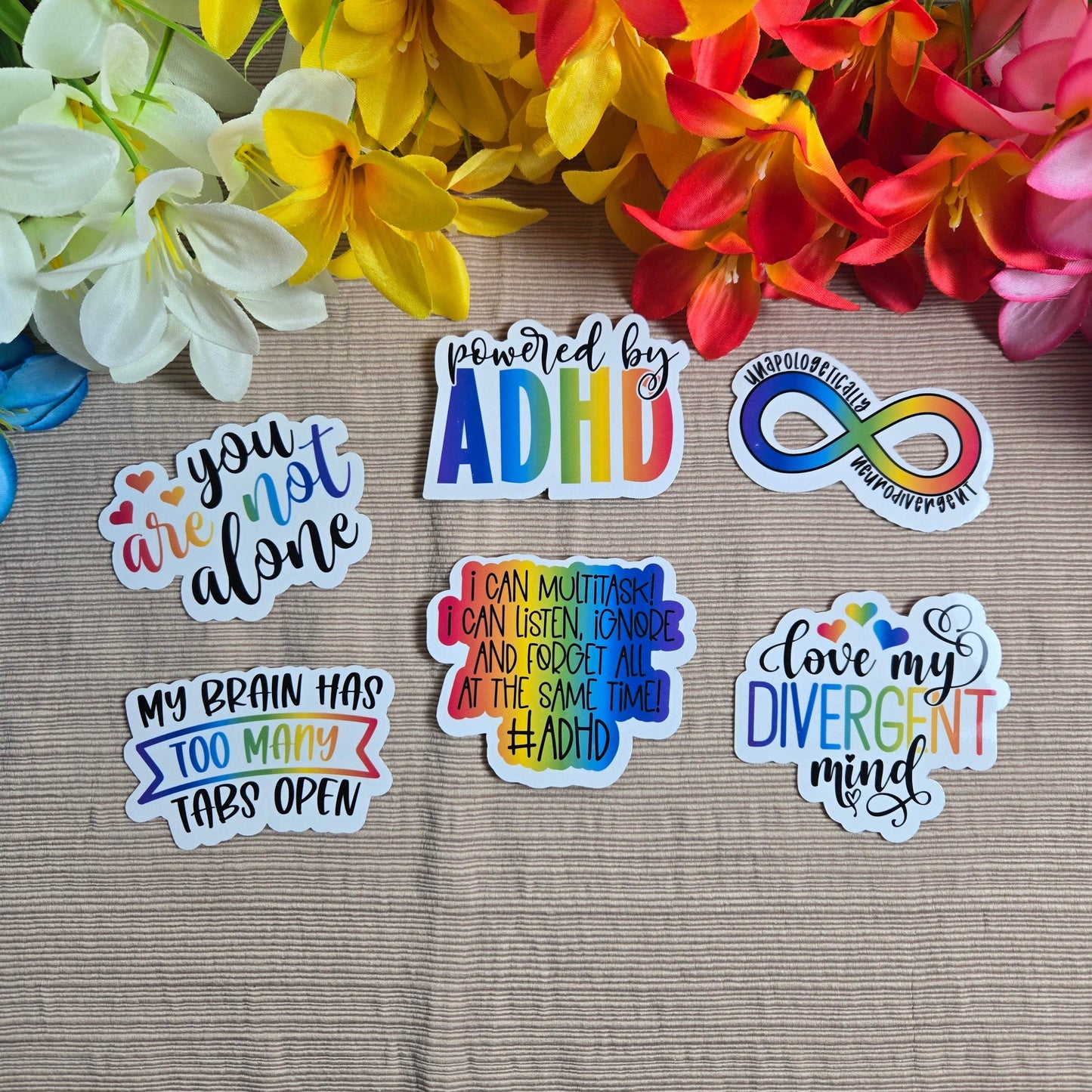 Neurodivergent Series 2 Stickers