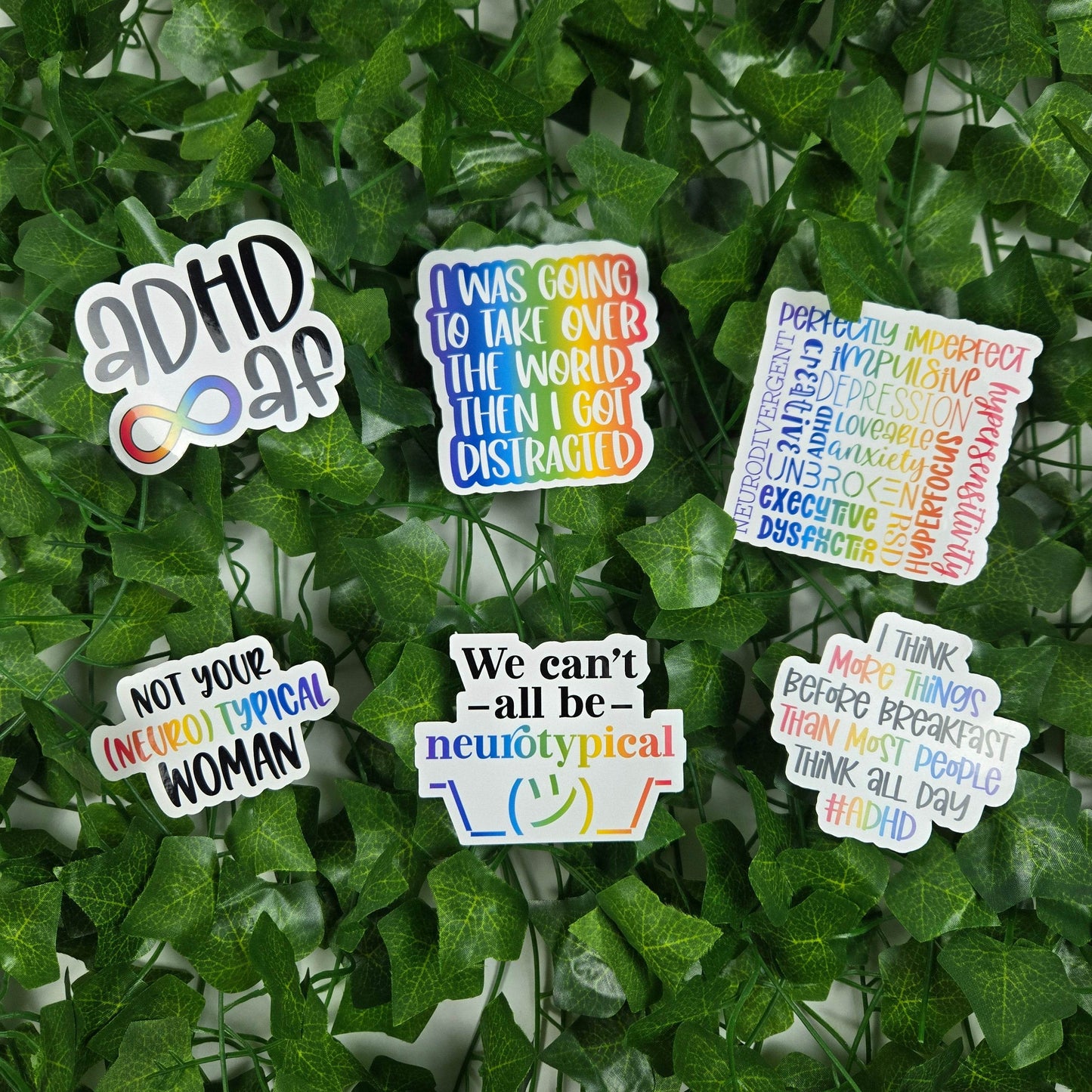 Neurodivergent Series 1 Stickers