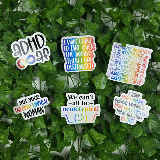 Neurodivergent Series 1 Stickers
