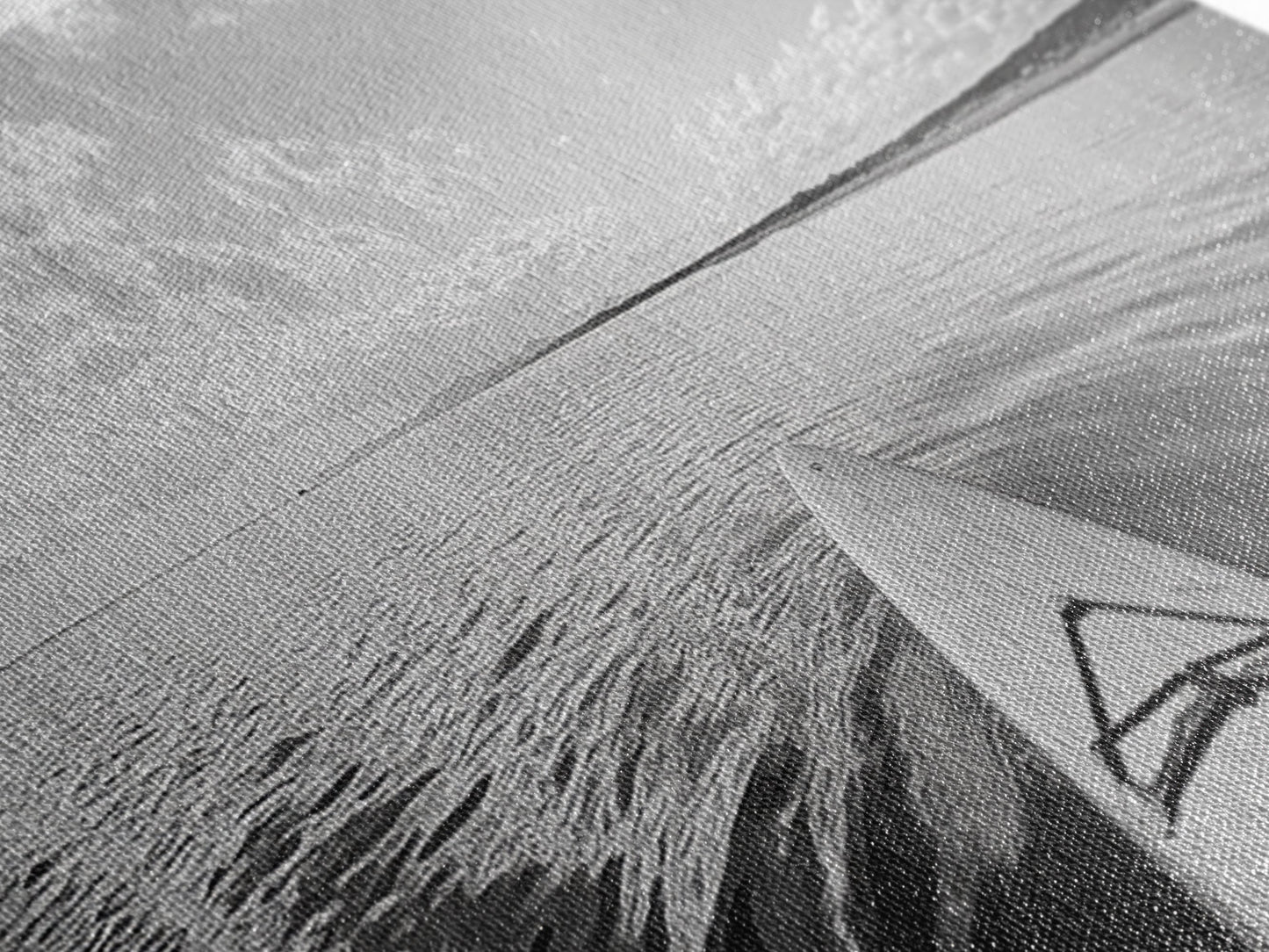 Paddleboard Ocean View, Tranquil Water Scene, Minimalist Adventure, Canvas Print, Coastal Wall Art, Calming Decor, Bedroom Zen Style