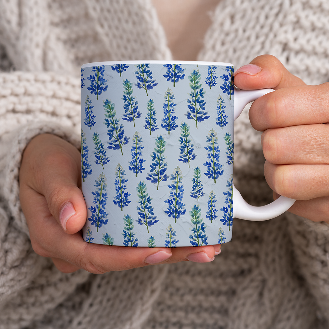 Blue Bonnets - Mug