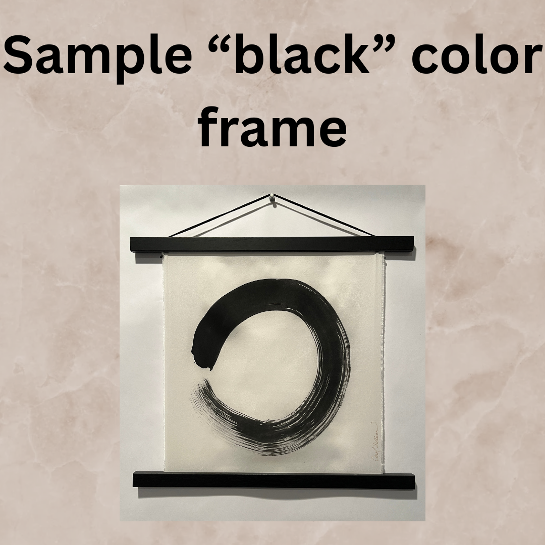 "Cherry Blossom Moon” - Hand-dyed Silk Wall Hanging  - $255