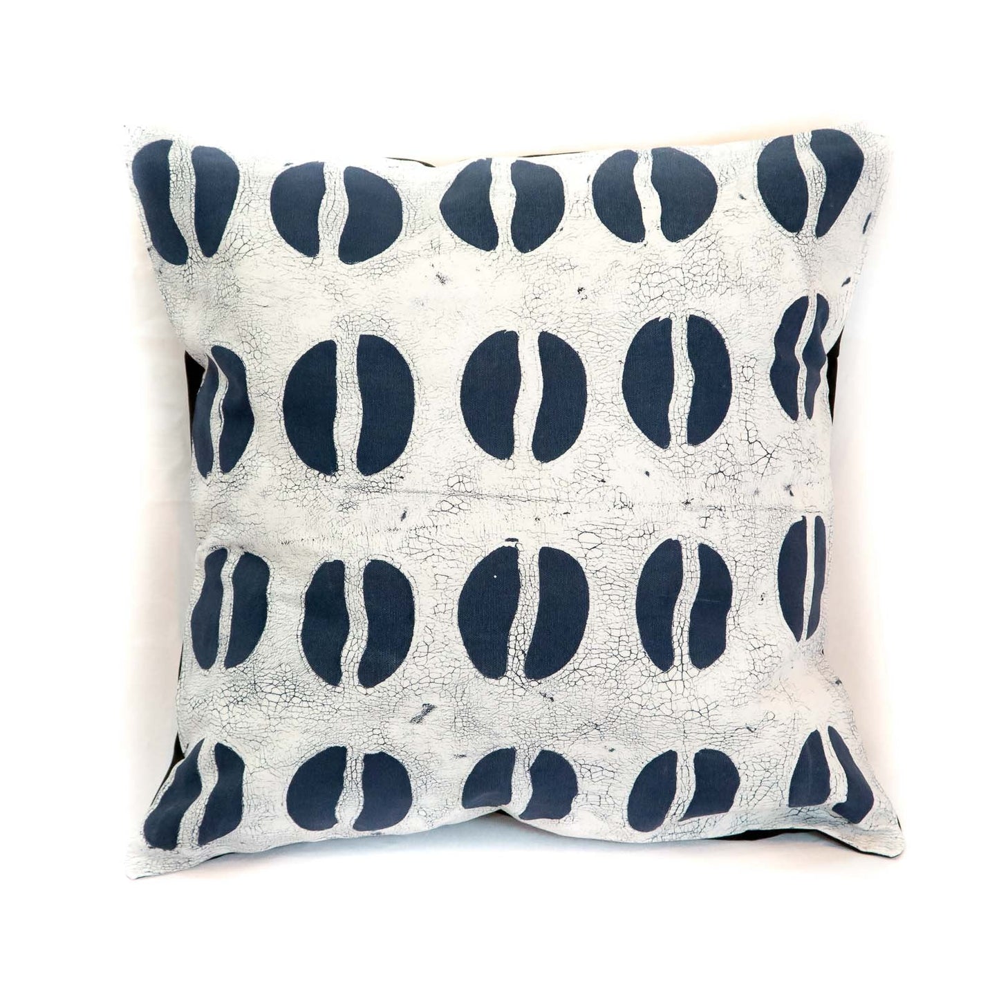 Pillow Cover - Tribal Cloth Indigo Hoof