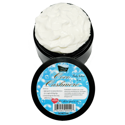 Coco Cashmere Organic Moisturizing Body Lotion Cocoa Butter Cashmere Type | 5 oz