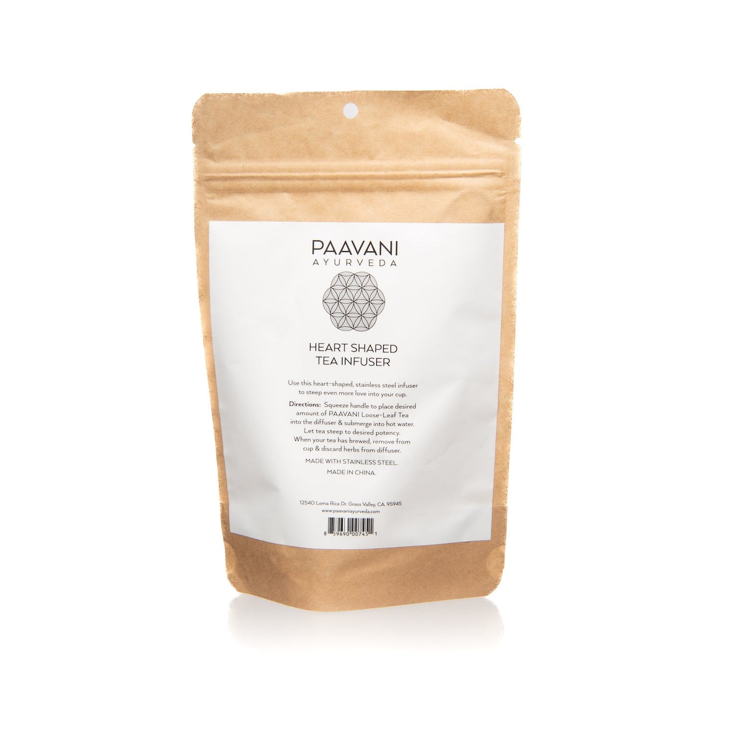 Heart Tea Infuser | Stainless Steel Strainer for Loose-Leaf Tea Rituals