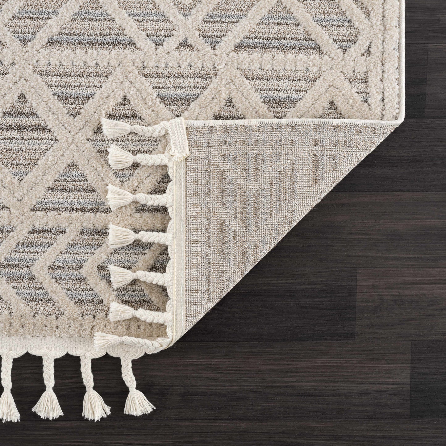 Magnolia Embossed Beige 2301 Area Rug - Clearance