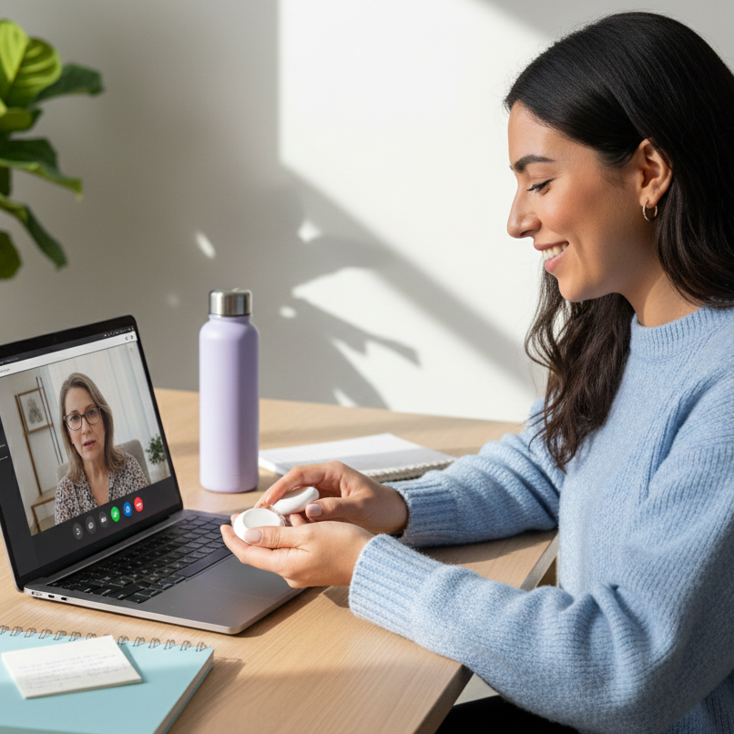 Wireless Bilateral Stimulation Tabs (EMDR Tappers)