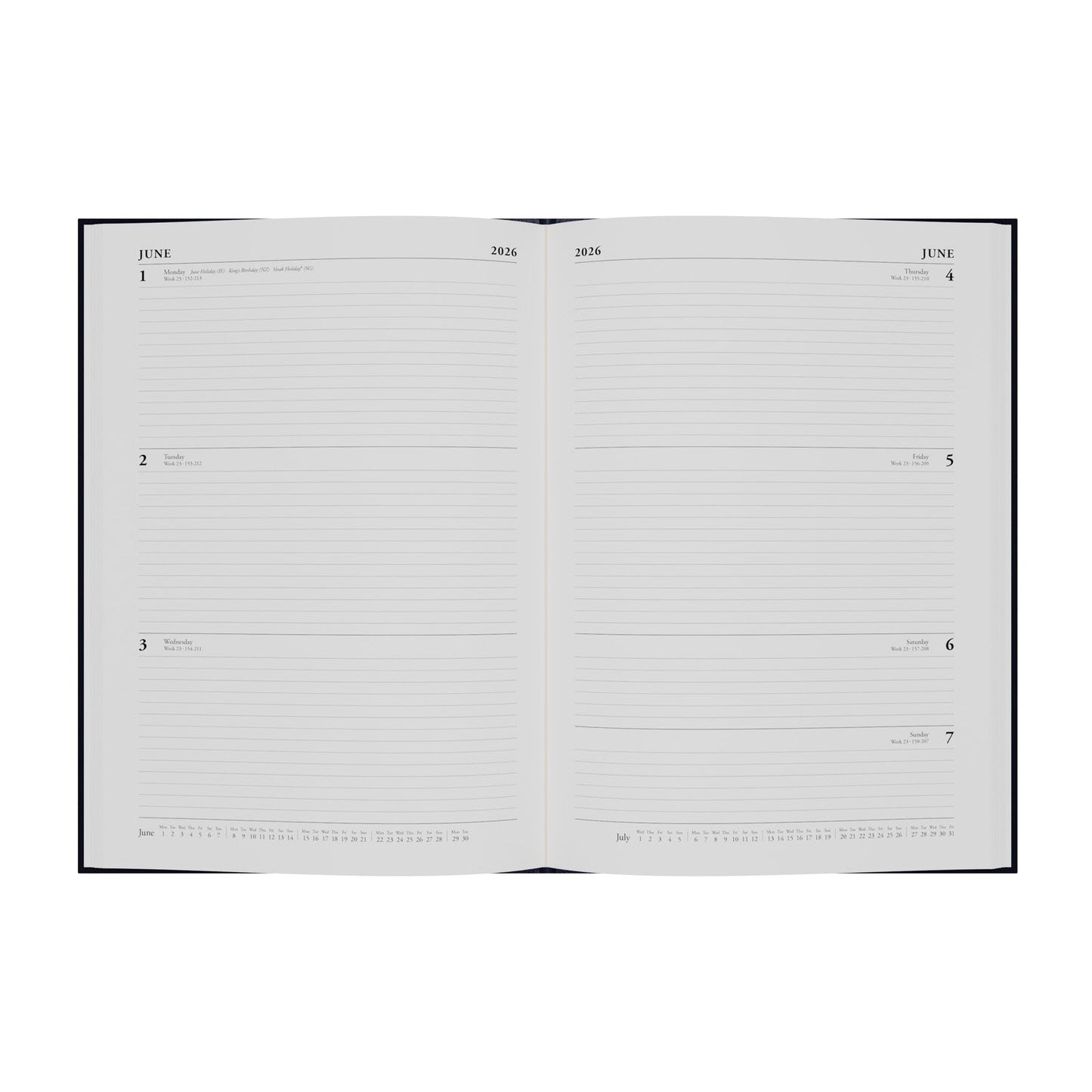Essential - A4 Week-to-View Diary - 2026 Calendar Year Planner
