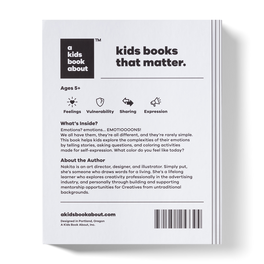 A Kids Book About Emotions