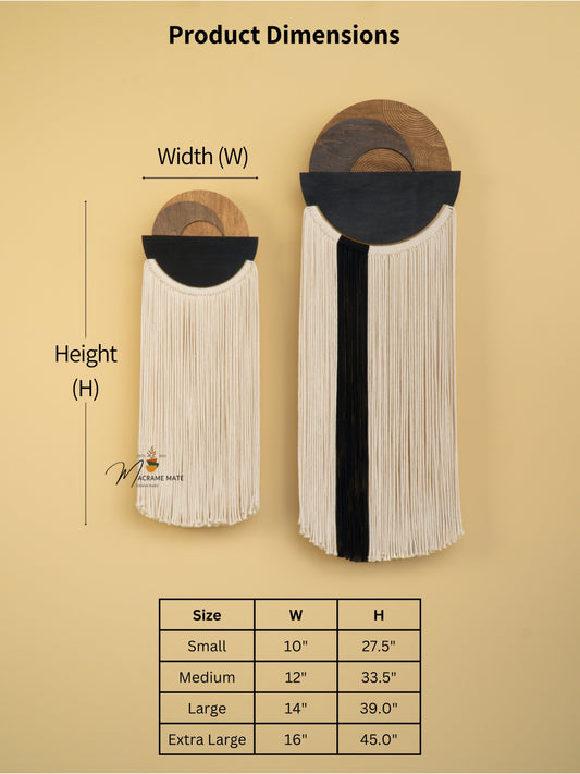 Fathom Macrame Fiber Wall Art (Y41)