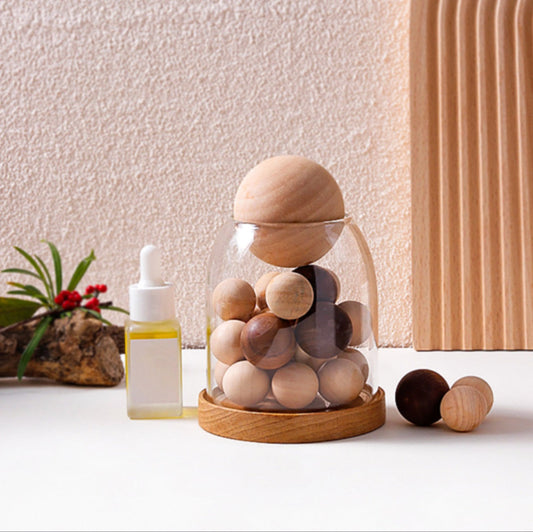 Pearl Wood Essential Oil Diffuser | Natural Wood | No Plastics Stylish Home Decor