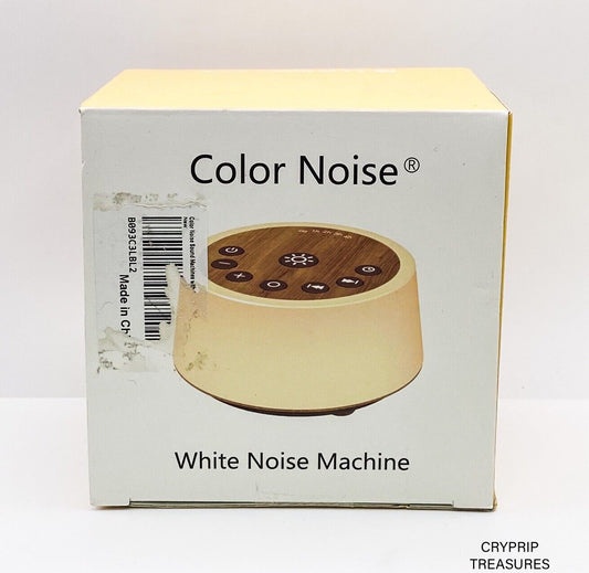 *NEW* Color Noise Sound Machines with 10 Colors Night Light 25 Soothing Sounds
