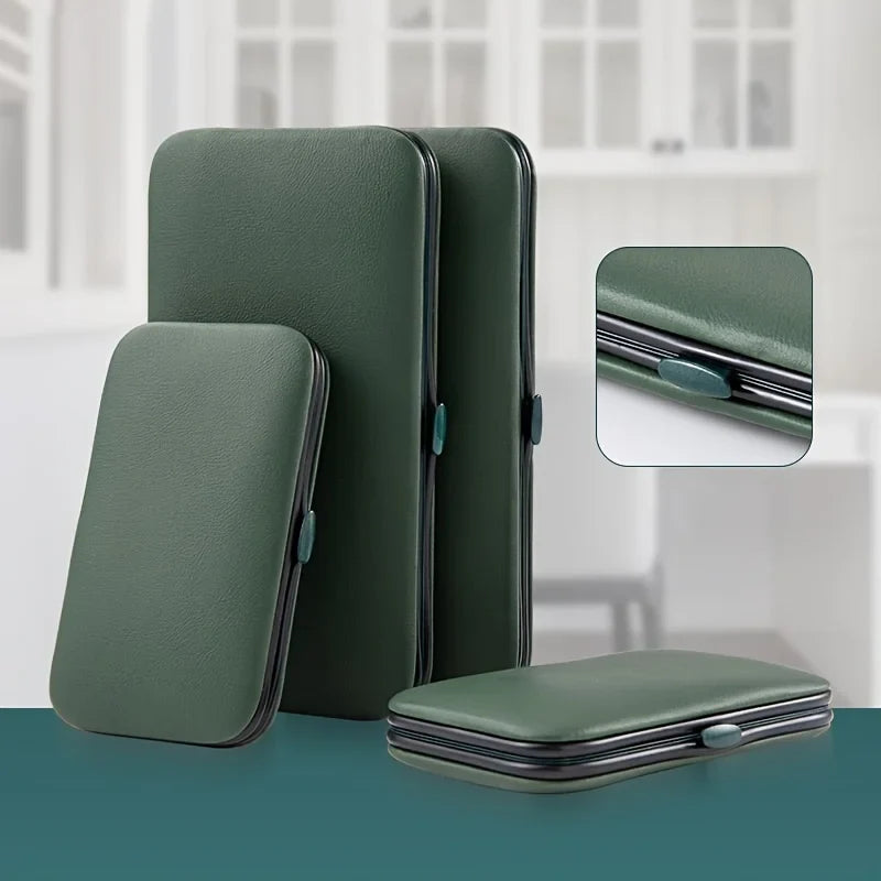 Snip Happens! 18-in-1 Stainless Steel Mani-Pedi Survival Kit – Sleek Nail Clippers & Trimmers with Luxe Travel Case