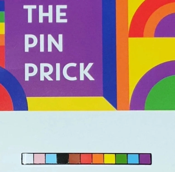 Progress Pride Flag Brooch – Inclusive LGBTQ+ Pin