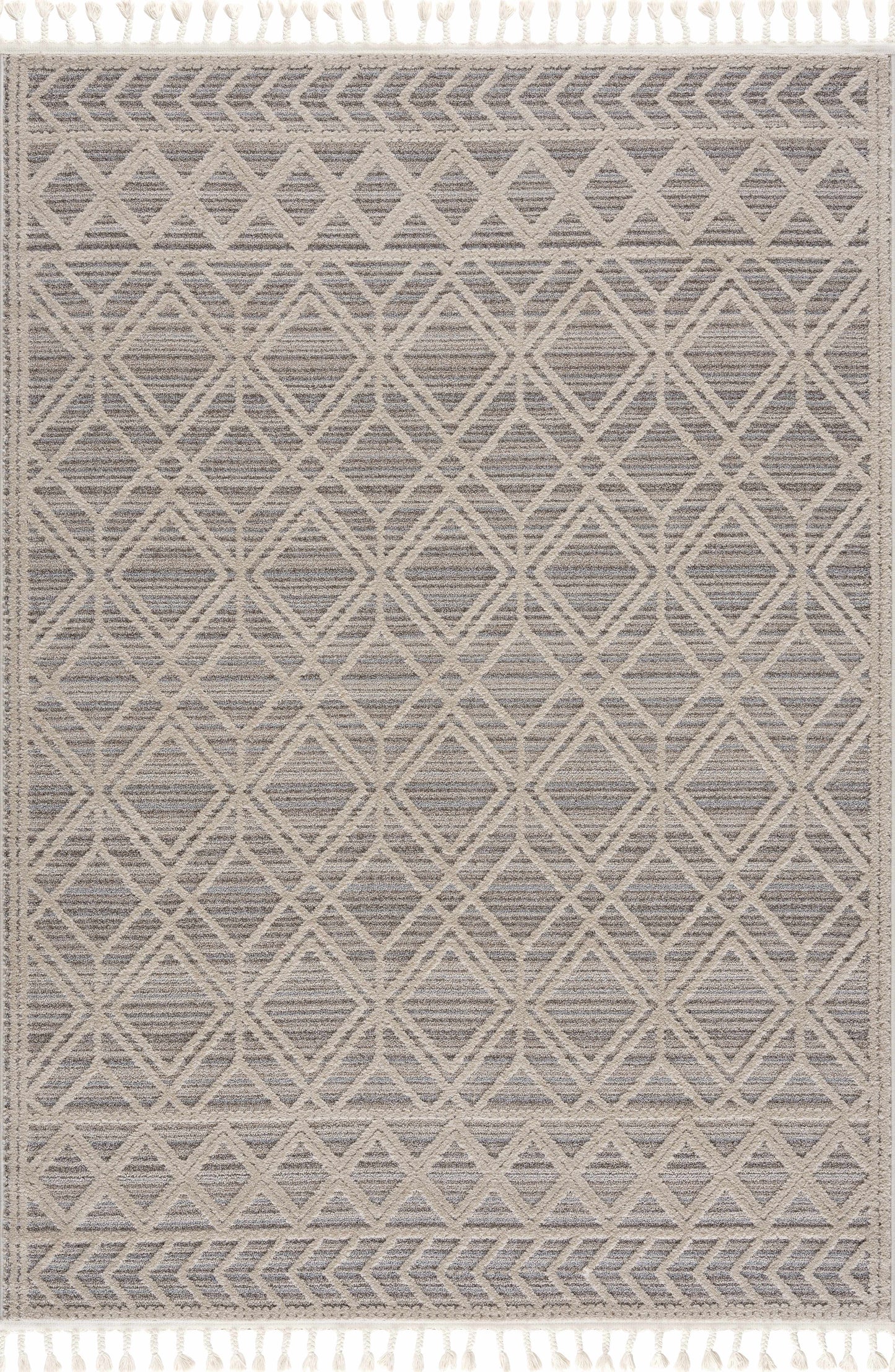 Magnolia Embossed Beige 2301 Area Rug - Clearance