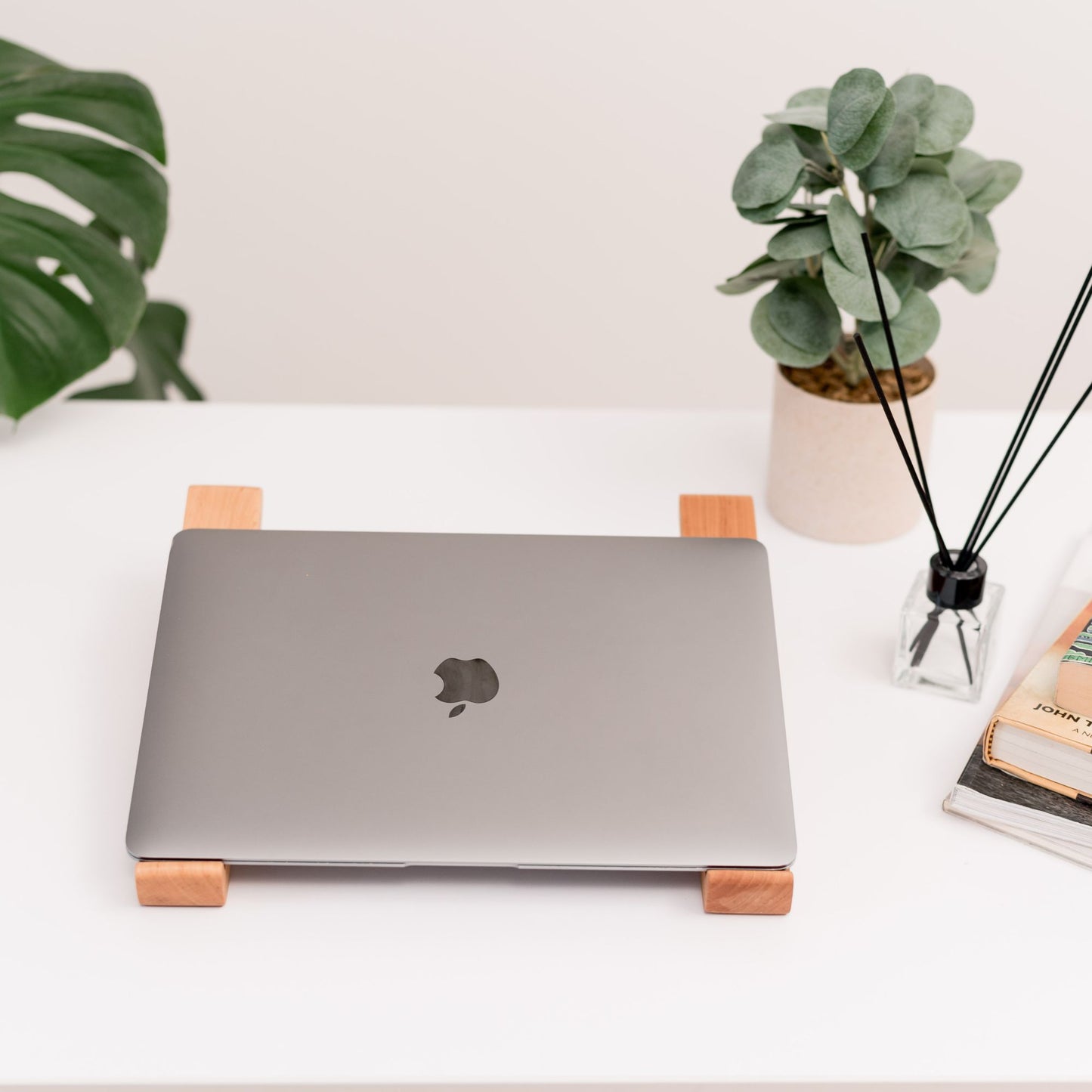 Wooden Laptop Stand – Solid Wood