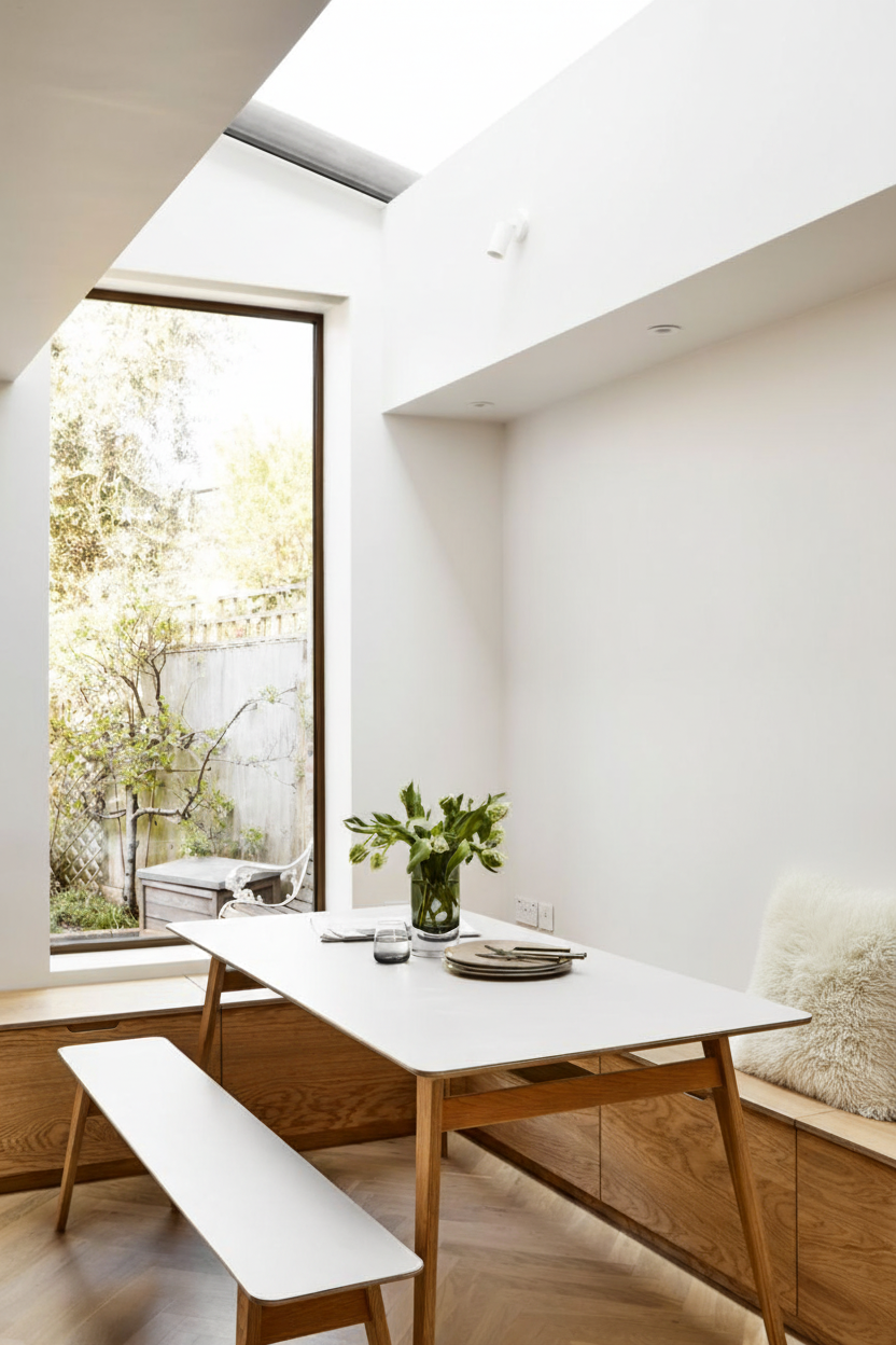 Organic Wool Pillow - Handwoven Brushed Wood Decorative Pillow