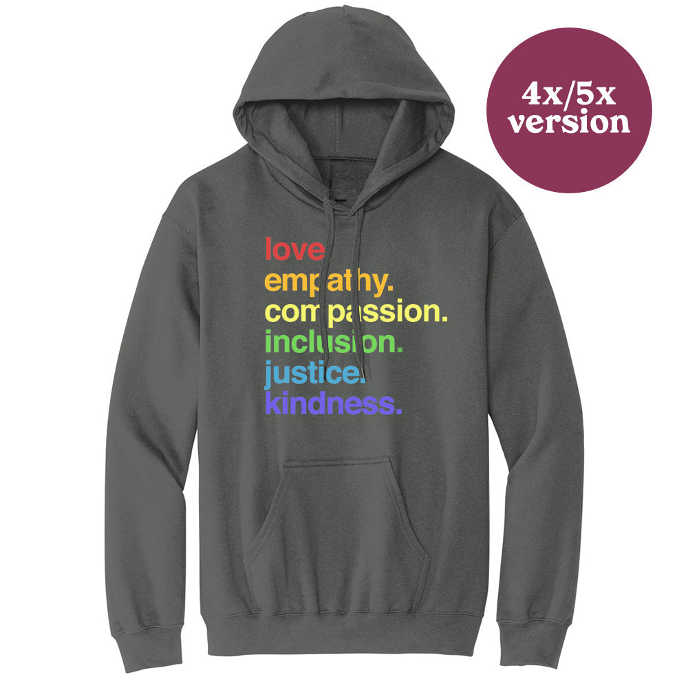 'Kindness Is' Pride Pullover Fleece