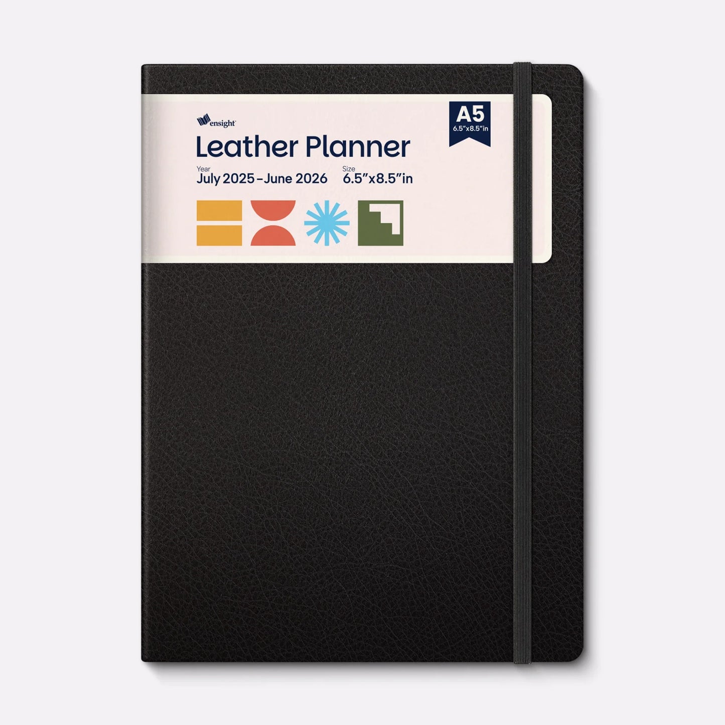 Leather Planner Jun 2025 - Jul 2026