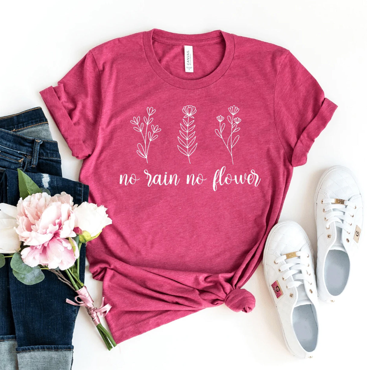 No Rain No Flower T-shirt