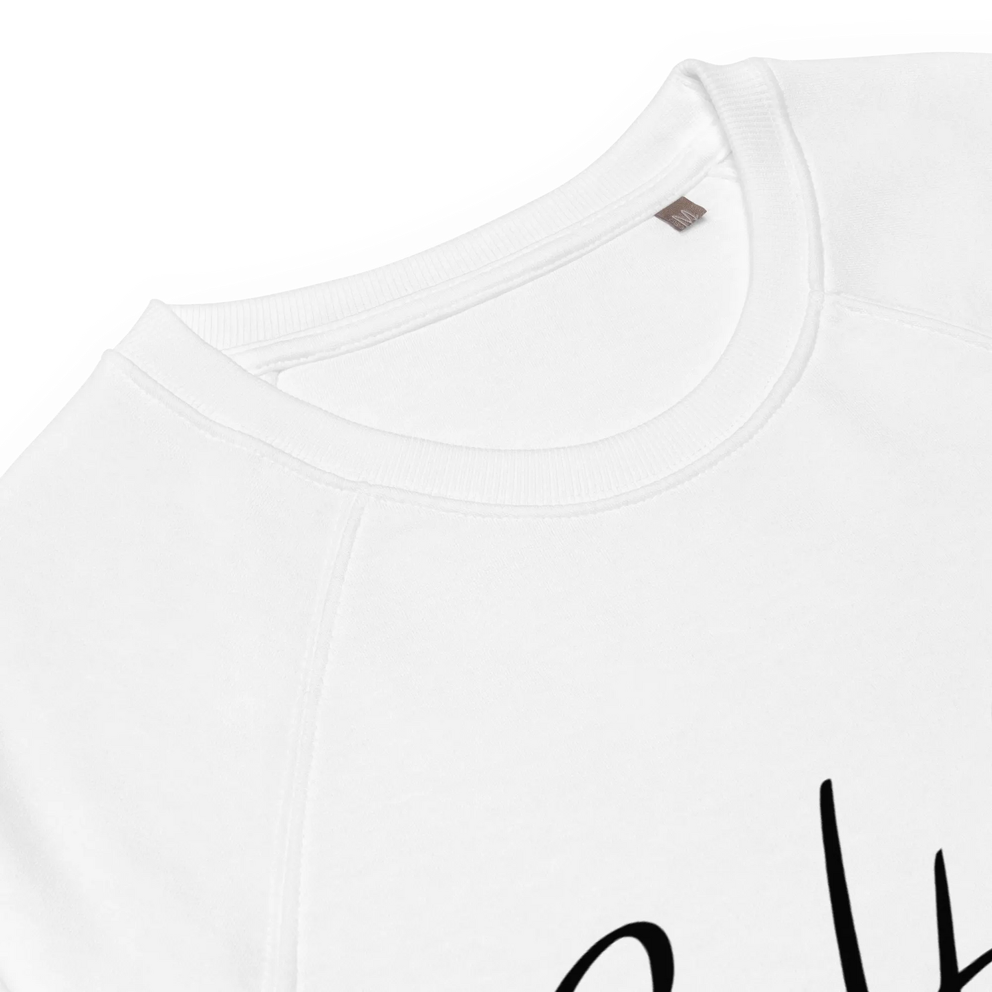Organic Sweatshirt SELF LOVE Unisex organic raglan sweatshirt